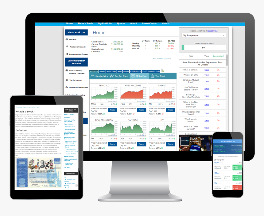 Mobile Stock Game - Stock Market Simulator, HD Png Download