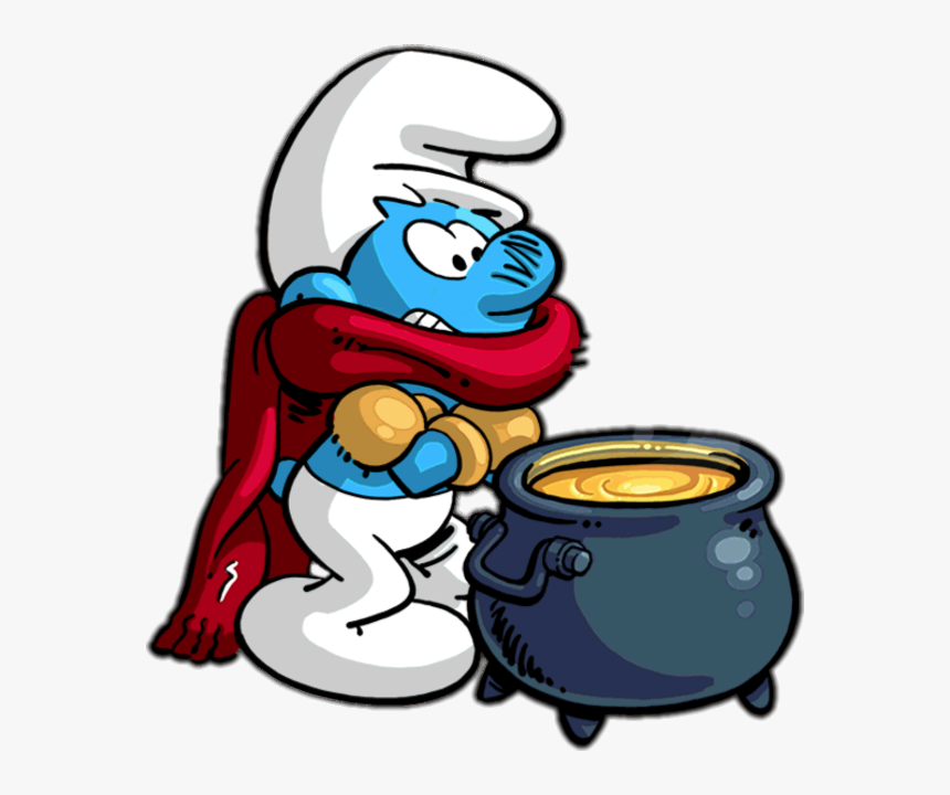 Sickly Smurf, HD Png Download