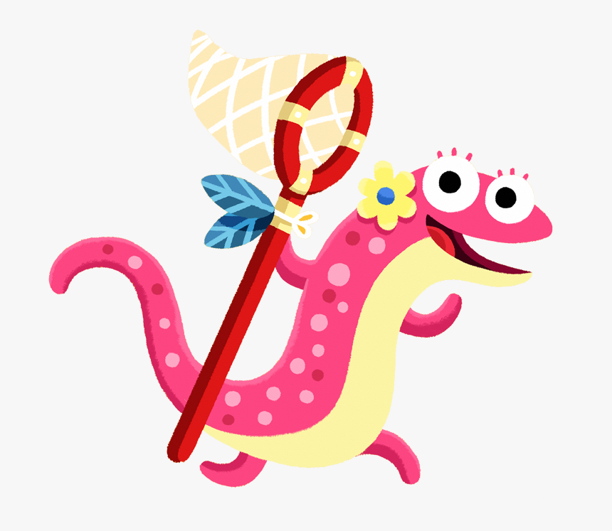 Sally Salamander Went Down To The Lane - Cartoon, HD Png Download