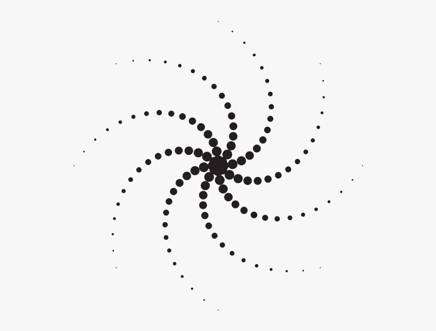 Swirling Black Dots - Home Automation, HD Png Download