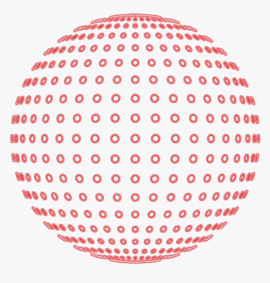⚪🔴⚪
#sphere #ornament #dots #spherical #pattern #spotted - Sphere Dot Pattern Png, Transparent Png