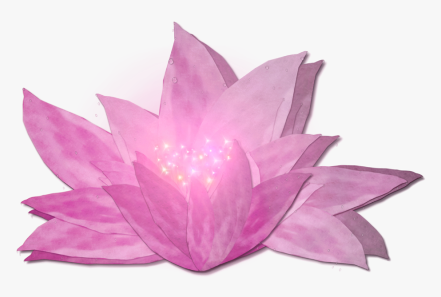 Glow Flower Png, Transparent Png
