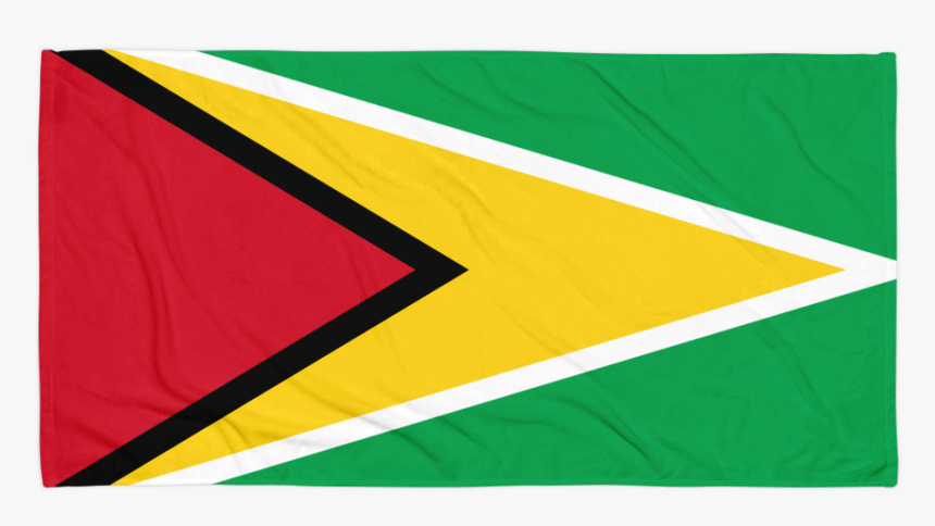 Guyana Pride Towel - Guyana Flag Small, HD Png Download