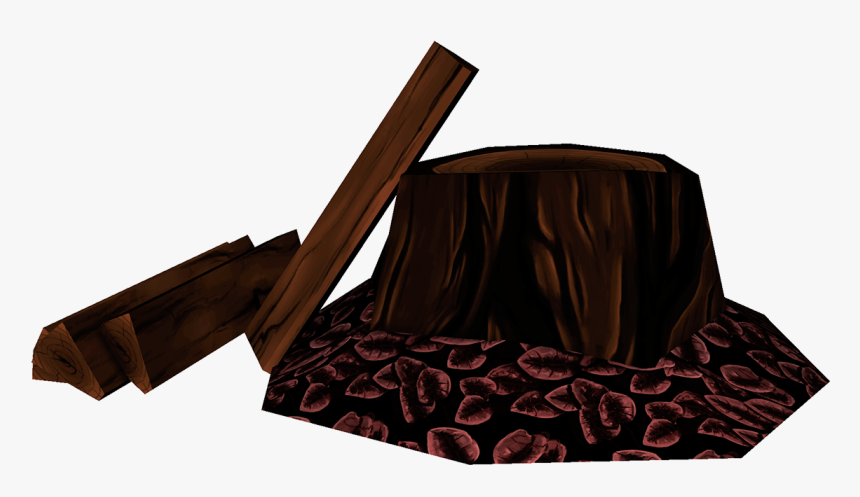 3d Tree Stump Model Created For Part Of A Battle Arena - Hardwood, HD Png Download