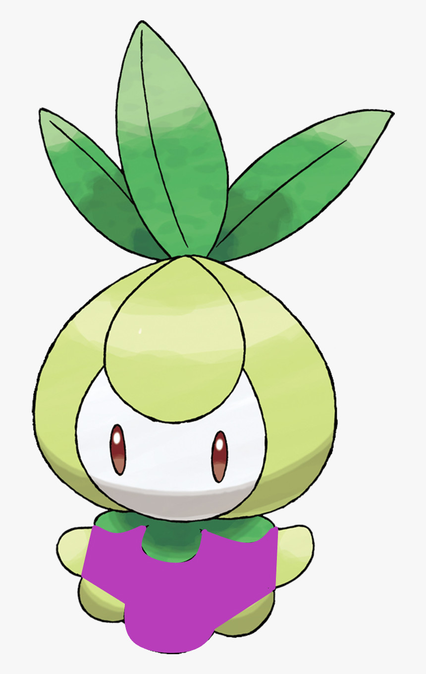 Leaf Pokemon Black And White, HD Png Download