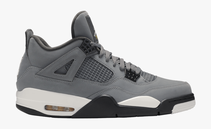 Jordan Retro 4 Grey, HD Png Download