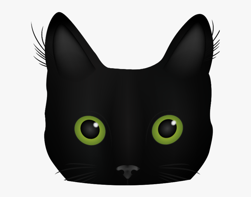 Cat Yawns , Png Download - Black Cat, Transparent Png
