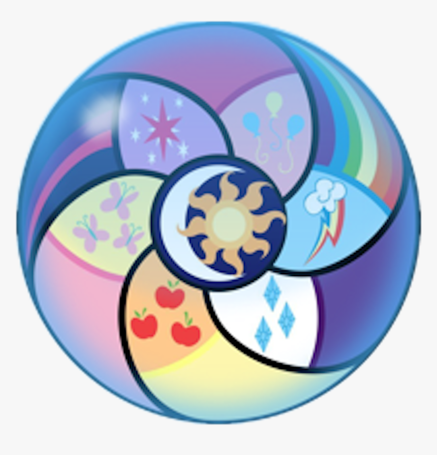 Orb Of Harmony - My Little Pony Cutie Marks Circle, HD Png Download