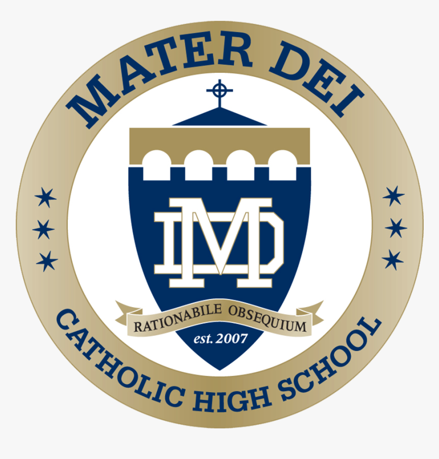 Logo - Mater Dei Catholic High School Logo, HD Png Download