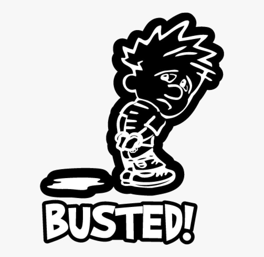 Calvin Pissing On Chevy Sticker, HD Png Download
