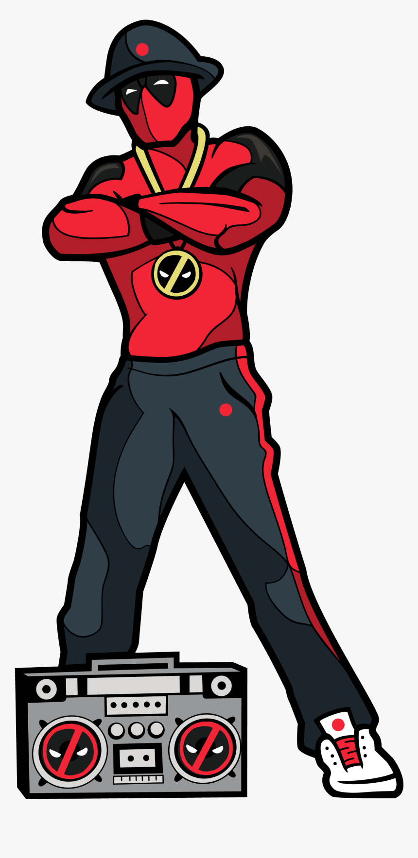 Deadpool Figpin Mini, HD Png Download