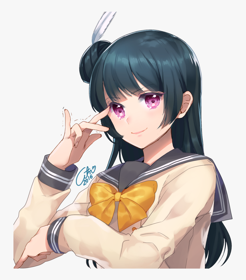 Ecchi Schoolgirl, HD Png Download