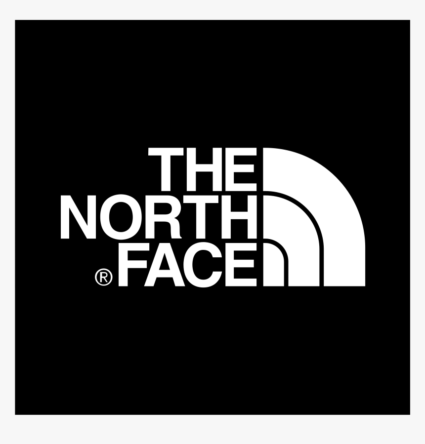 The North Face Logo, Black - North Face Logo Black, HD Png Download