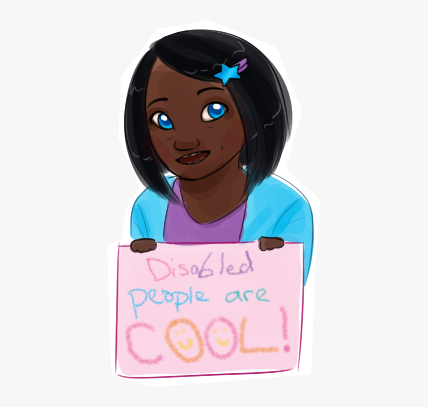 Free Photo Of Black Child With Down Syndrome Png - Cartoon, Transparent Png