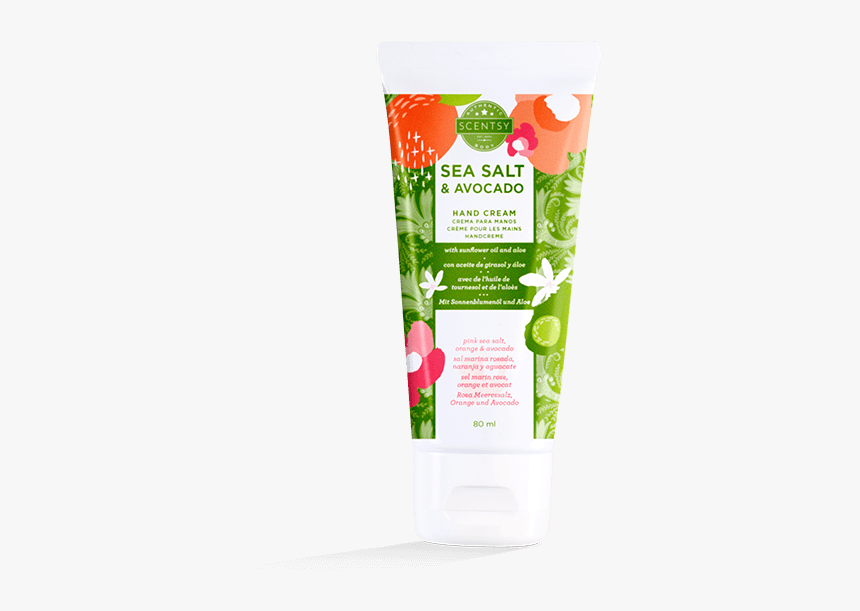 Sea Salt And Avocado Scentsy Hand Cream, HD Png Download