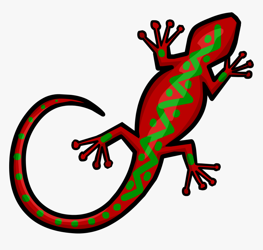 Club Penguin Rewritten Wiki - Aboriginal Lizard Art, HD Png Download