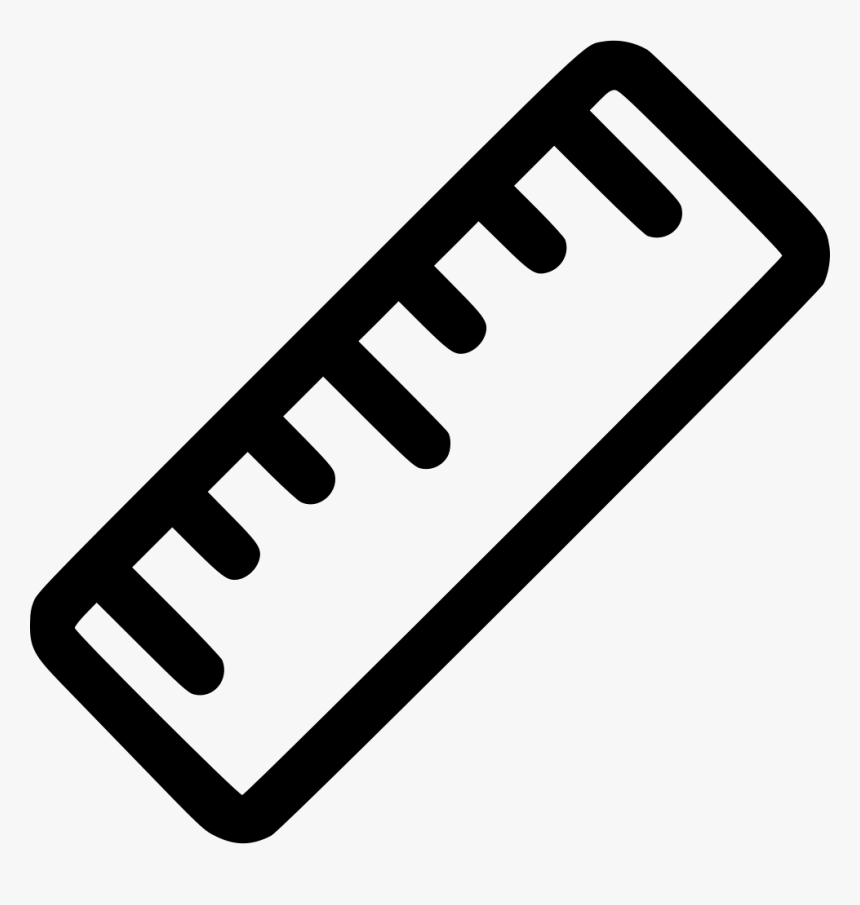 Ruler Measure - Length Icon, HD Png Download , Transparent Png Image ...