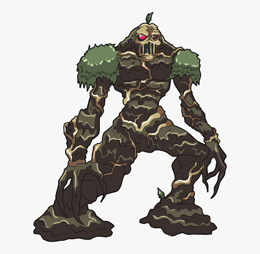 Swamp Thing - Illustration, HD Png Download