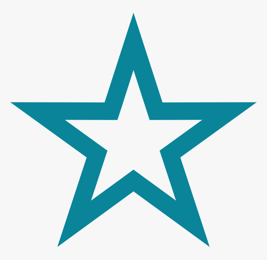 Untitled Design - Star Outline Png, Transparent Png