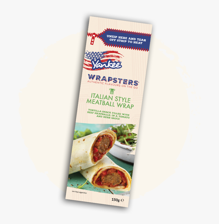 Glendale Yankee Wrapsters Italian Meatball - Dish, HD Png Download