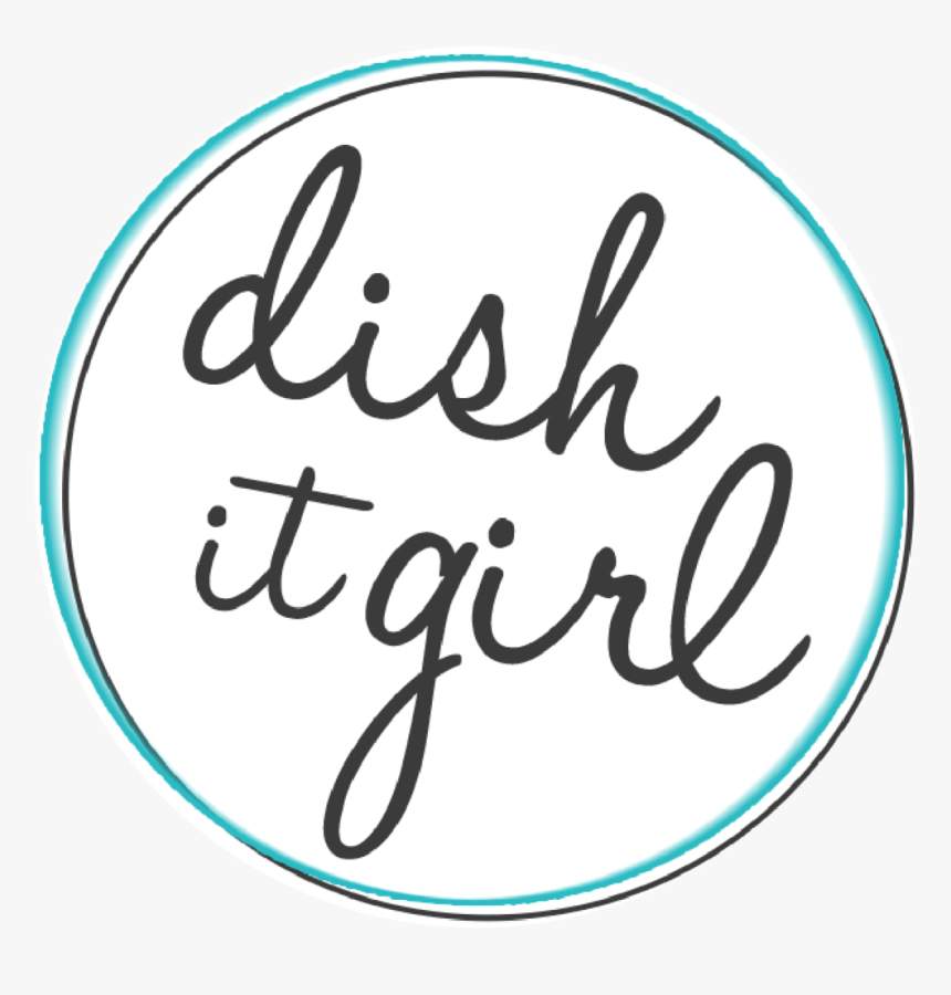 Dish It Girl Logo - Circle, HD Png Download