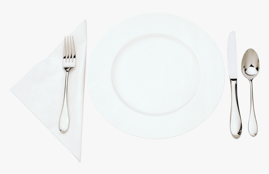 Plate Png Image - Plates And Forks, Transparent Png