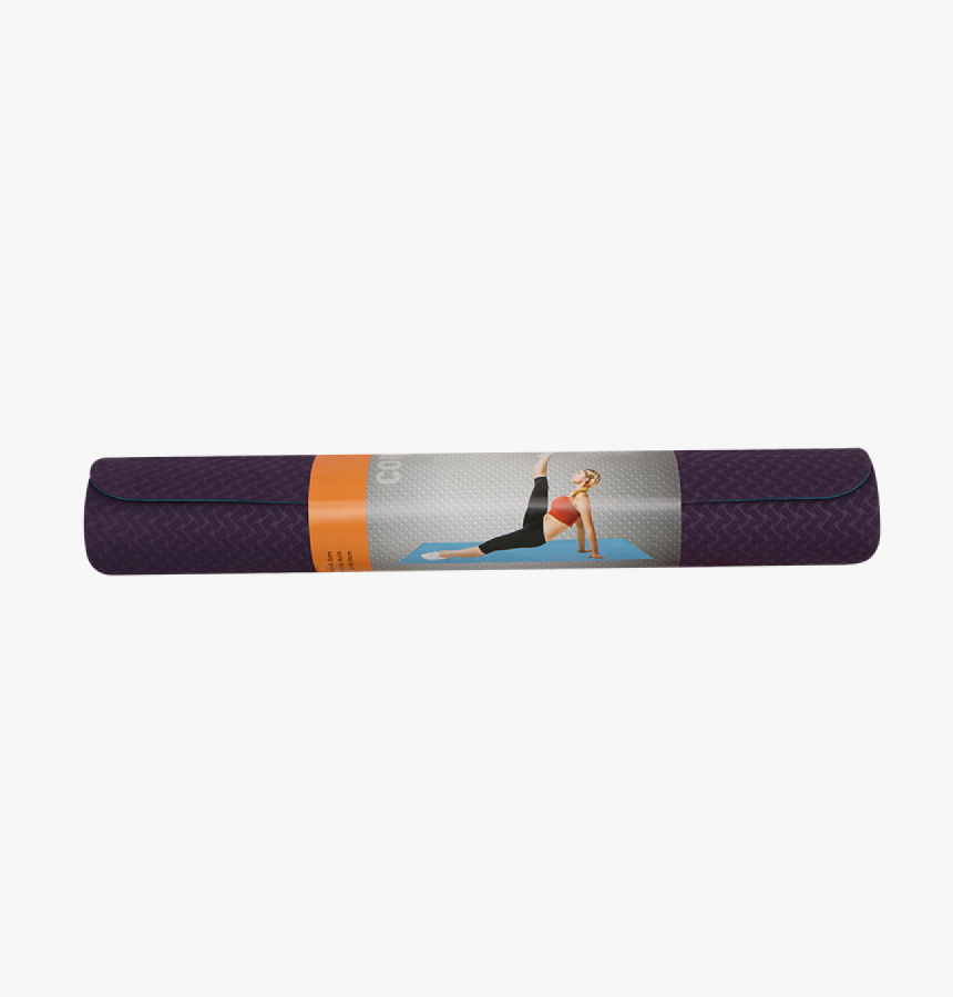 Yoga Mat Tpe Two Layer - Exercise Mat, HD Png Download