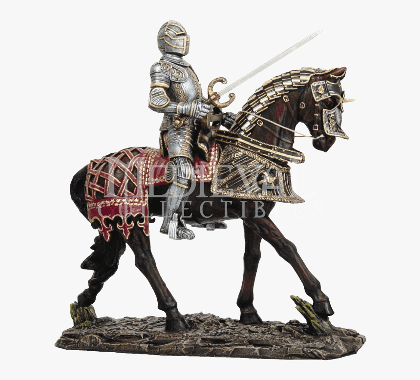Medieval Knight Png Image - Medieval Knight On Horse, Transparent Png