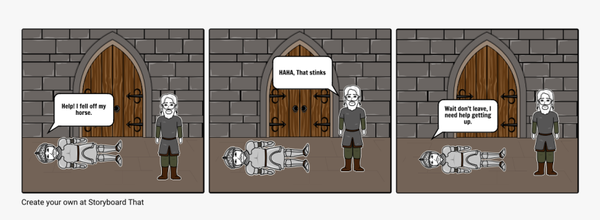 Romeo And Juliet Act 2 Scene 3 Storyboard, HD Png Download