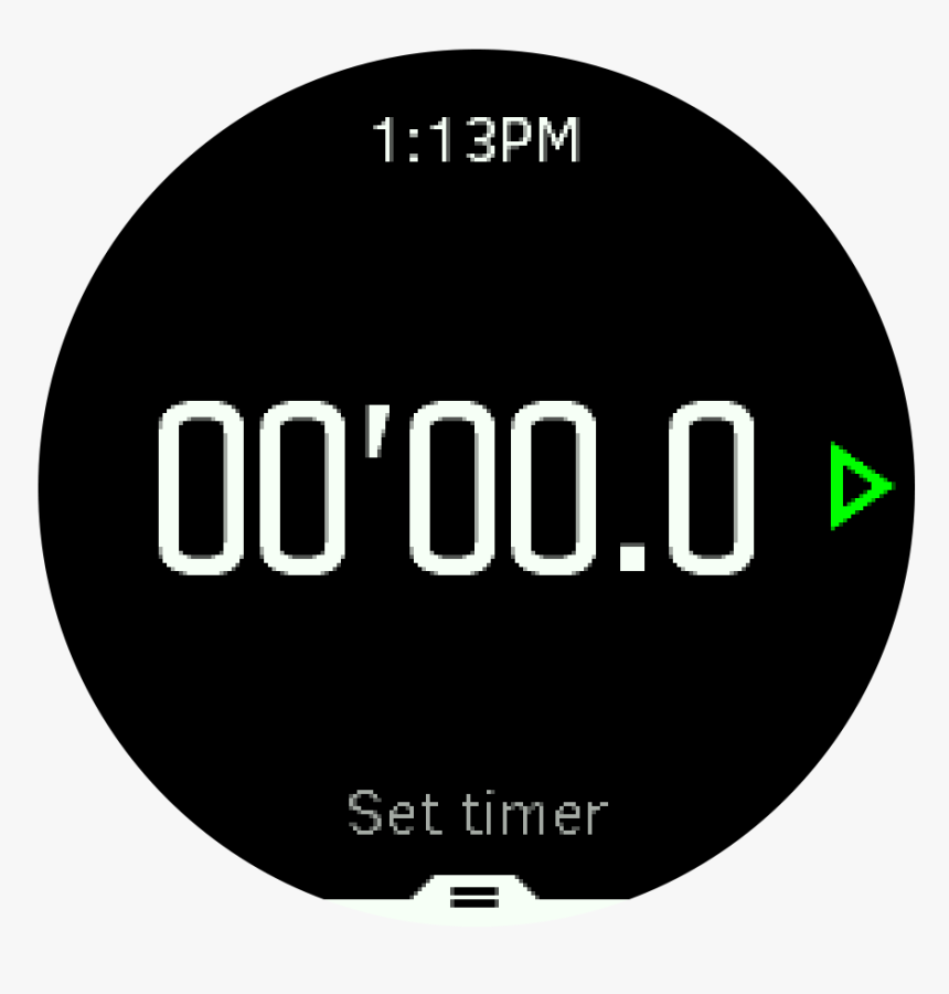 Stopwatch Spartan Trainer - Suunto Spartan Trainer Faces, HD Png Download