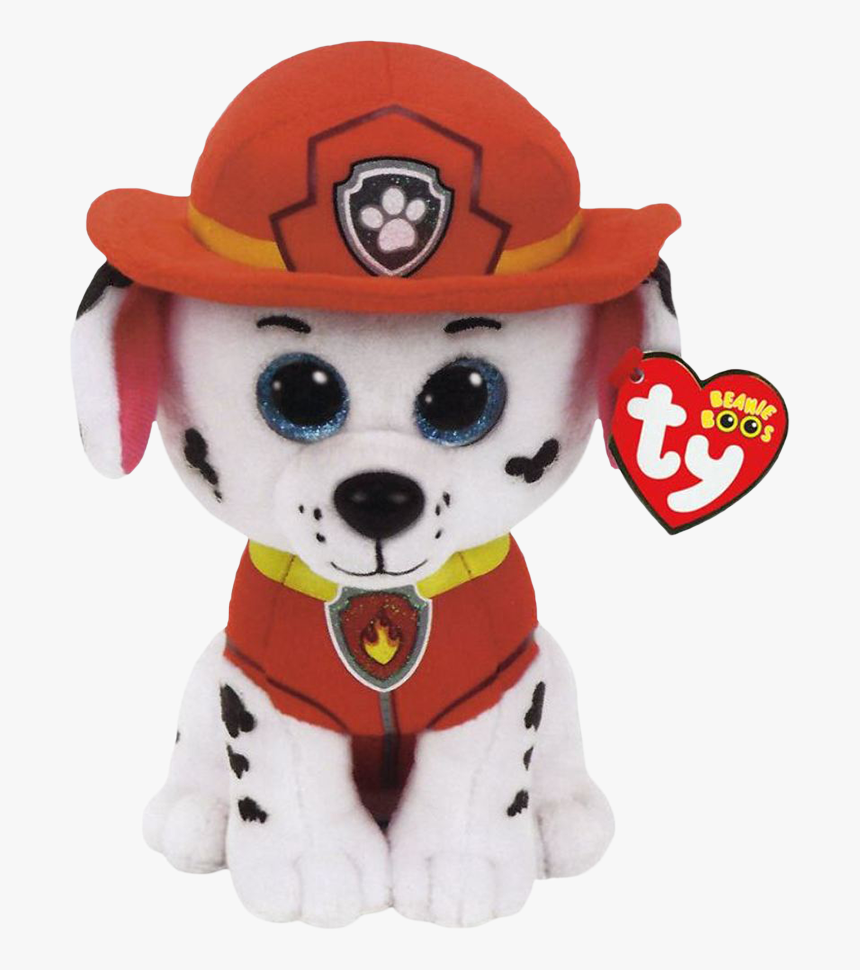 Marshall 6” Beanie Boos Plush - Paw Patrol Toys Doll, HD Png Download