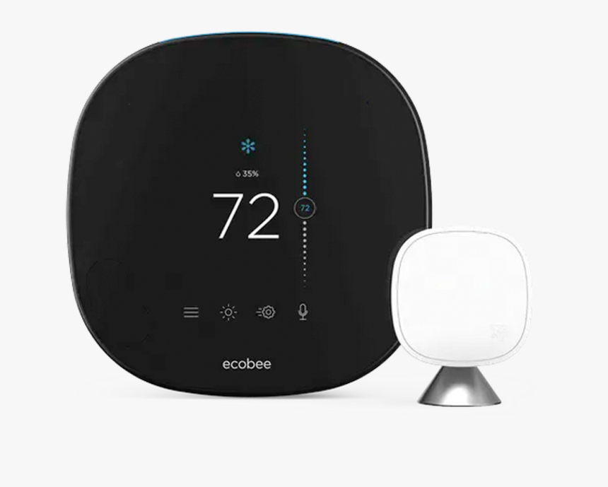Smartthermostat With Voice Control - Ecobee 4 Thermostat, HD Png Download