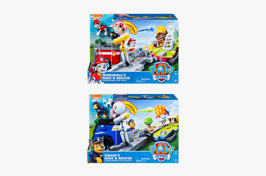 Paw Patrol Toys Ride And Rescue, HD Png Download