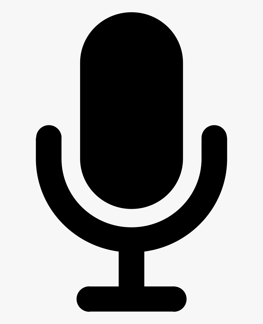 Recording Symbol Png - Free Radio Microphone Icon, Transparent Png