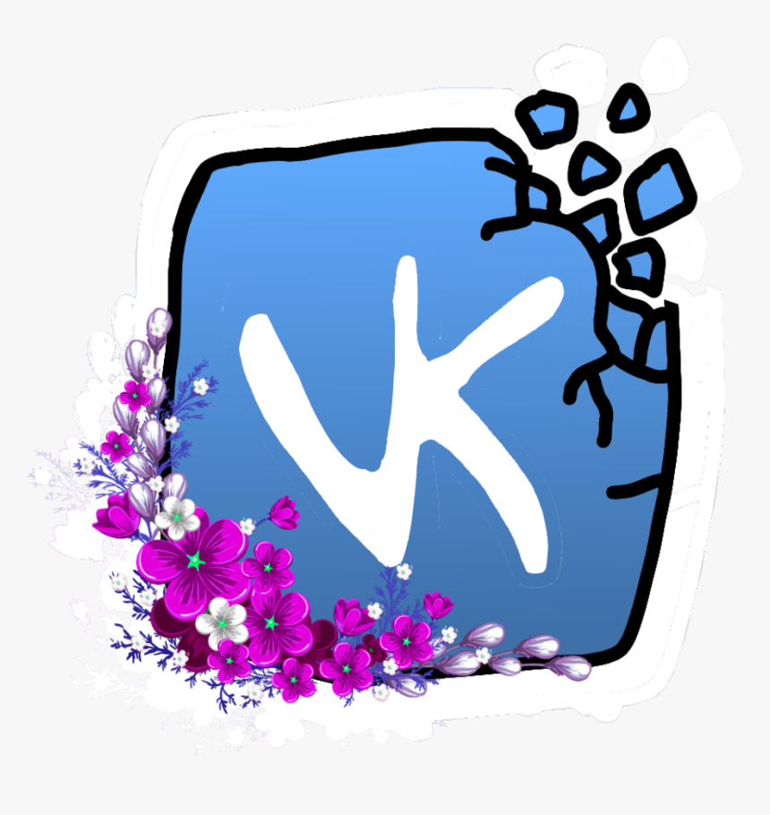 #vkontakte #vk - Transparent Background Flowers Clipart, HD Png Download