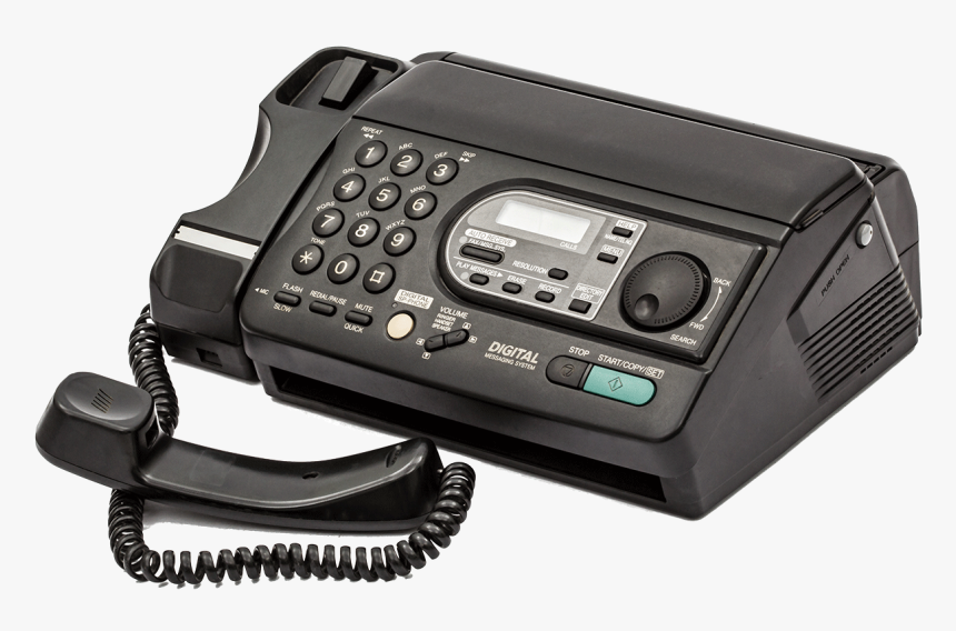 Fax Machine Options - Corded Phone, HD Png Download