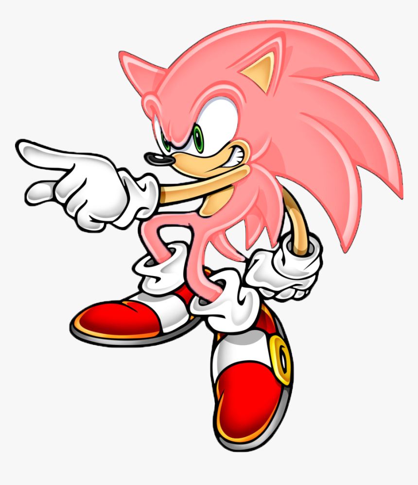 A Poor Quick Edit Of A Pink Sonic - Sonic Adventure 2 Png, Transparent Png