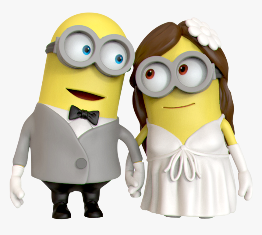 Minion Wedding Png, Transparent Png