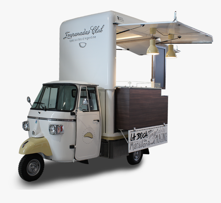 3 Ruote Piaggio Per Vendita Empanadas Argentine In - Ape Car Piaggio, HD Png Download