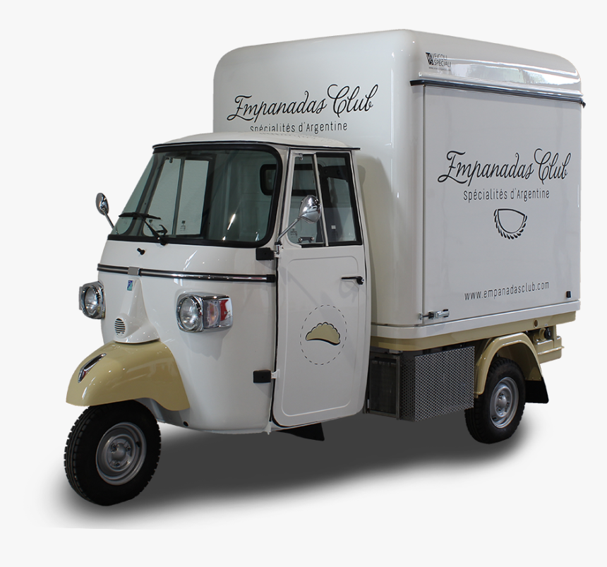 Cucina Mobile Allestita Su Ape V-curve Vintage Per, HD Png Download