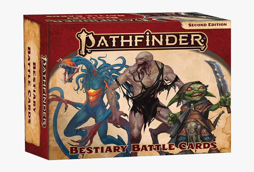 Pathfinder Bestiary Battle Cards, HD Png Download