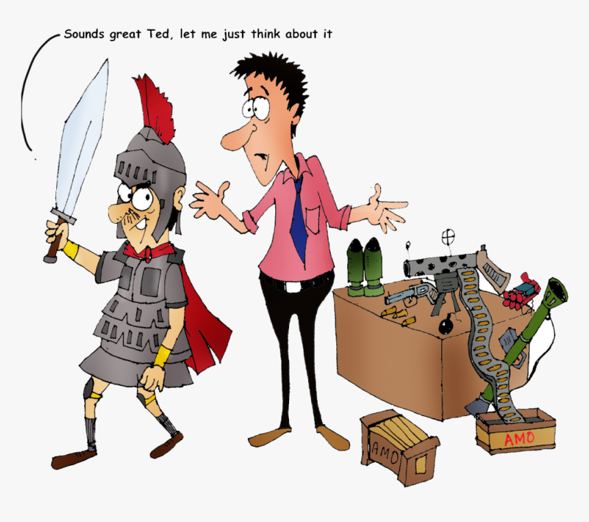 What To Do When Customers Say They Will Think About - Cartoon, HD Png Download