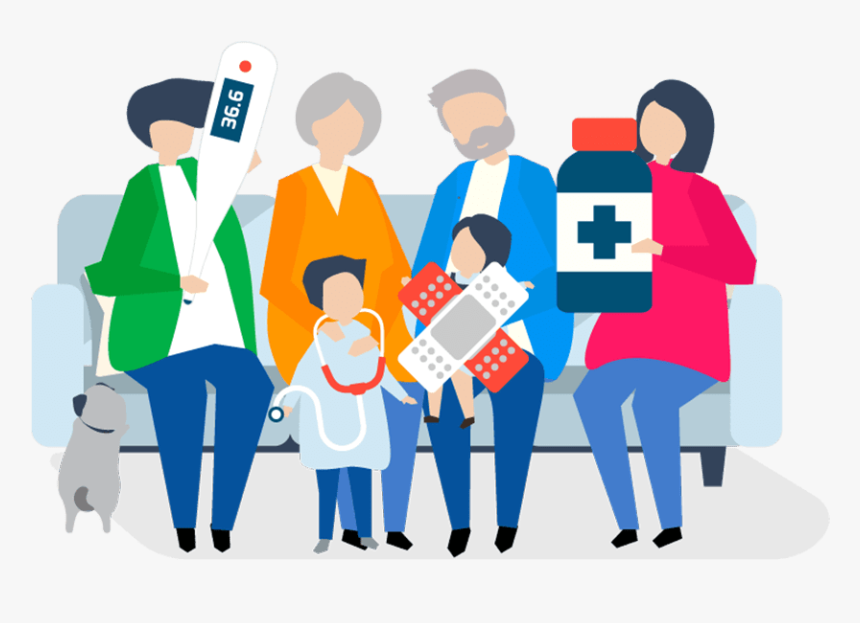 Pharmacy Apps Builder - Saude Da Familia Ilustrações, HD Png Download
