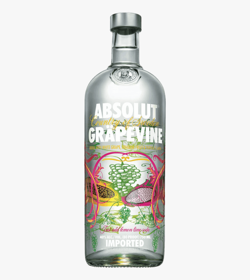 Absolut Grapevine - Absolut Vodka Grapevine, HD Png Download