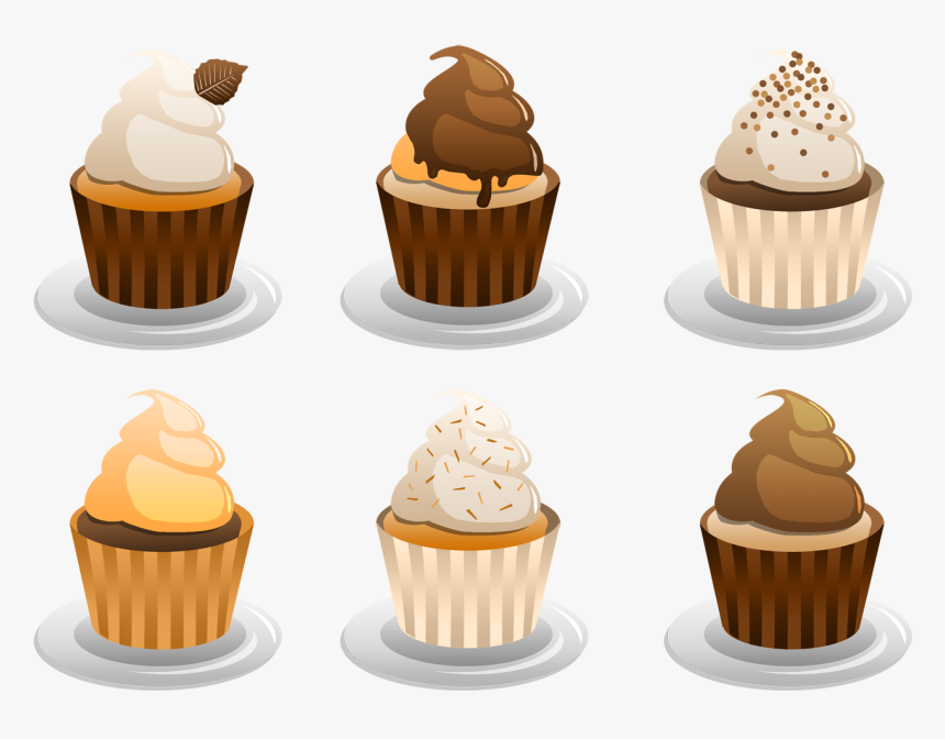 Cupcake Vector Vanilla - Cupcake, HD Png Download