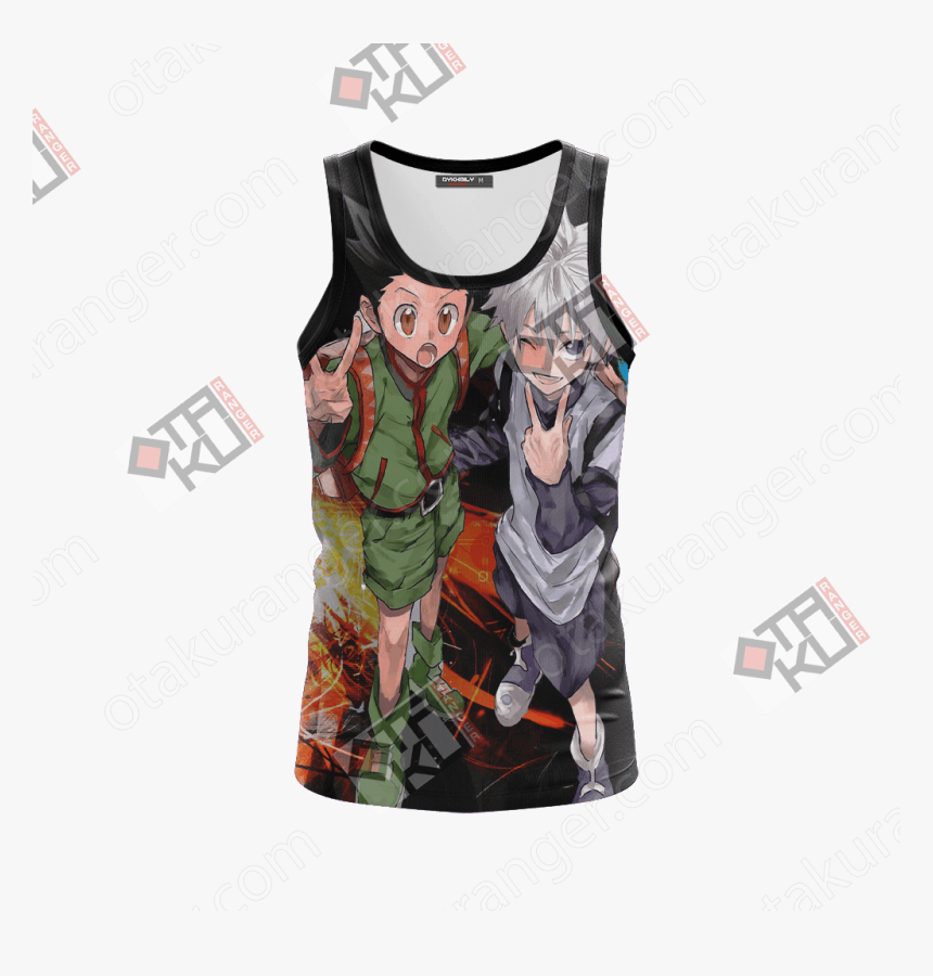 Hunter X Hunter Gon And Killua 3d Tank Top - Neon Genesis Evangelion, HD Png Download