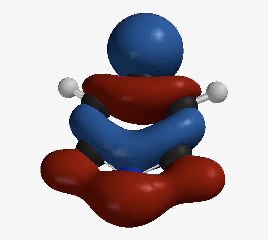 Pyridine Homo Minus 5 Spartan 3d Balls - Pyridine Homo, HD Png Download