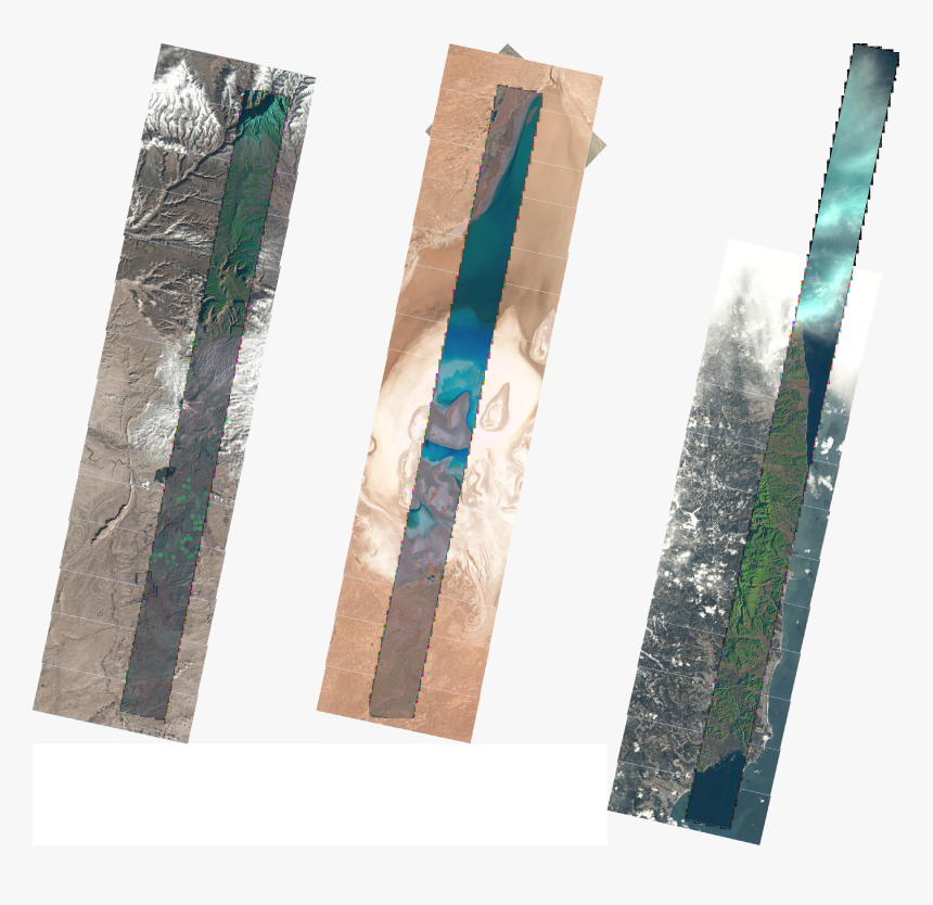 The Thin Strip Is A Single Hyperion Image, Rendered - Wood, HD Png Download