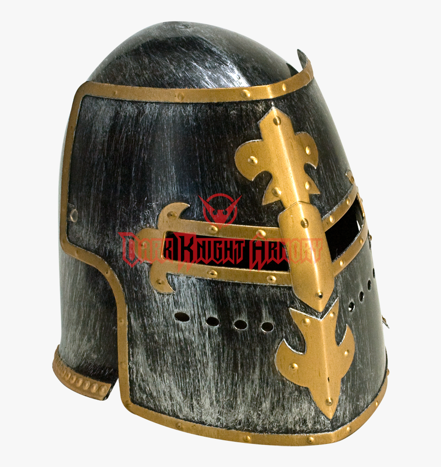 Medieval Knight Helmet - Helmet, HD Png Download