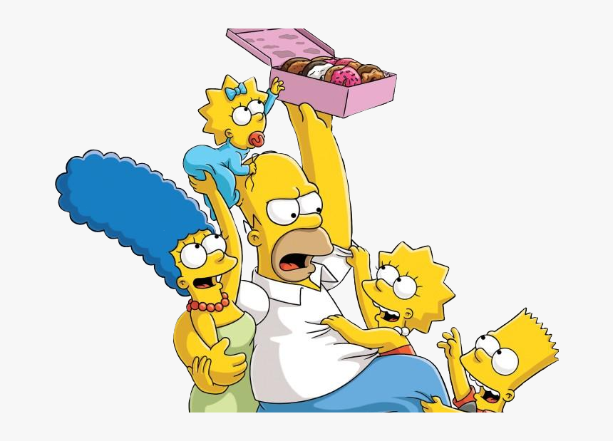 #simpsons #family #donut - Simpsons Halloween Transparent Background, HD Png Download
